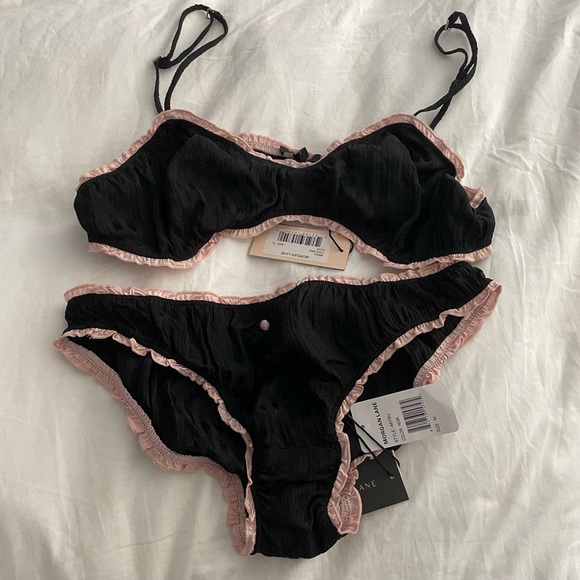 NWT Morgan Lane Dixie Bra and Panty Set (XL top, M bottom) - Picture 3 of 9